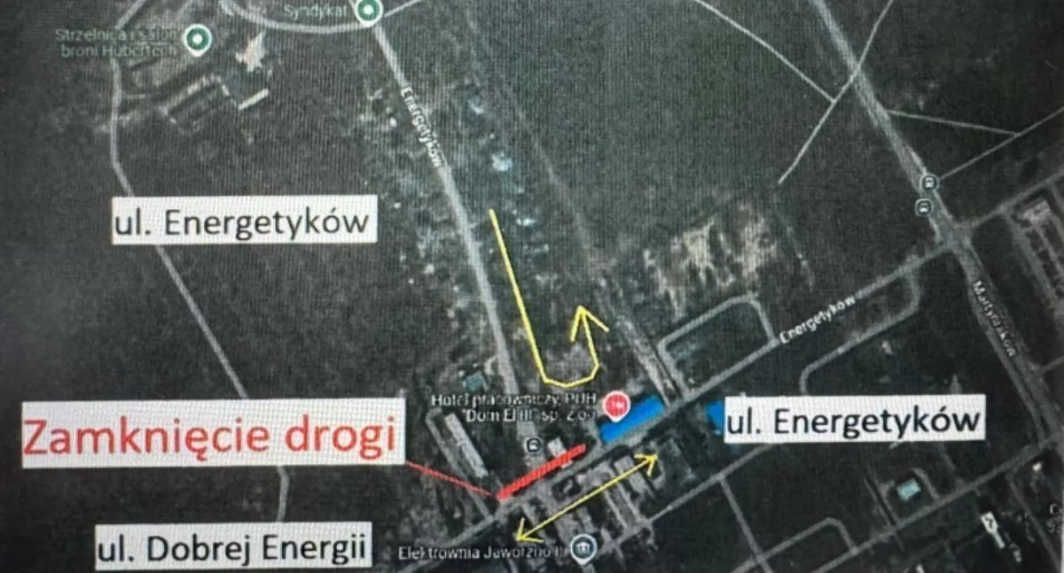 Zmiany w organizacji ruchu w związku z pracami przy ul. Energetyków