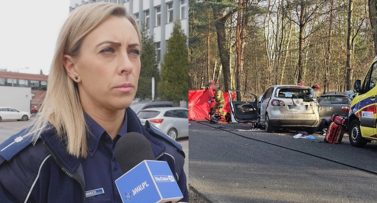 Śmiertelny wypadek w Jaworznie. Pierwsze ustalenia policji. Sprawcy może grozić nawet do 12 lat więzienia