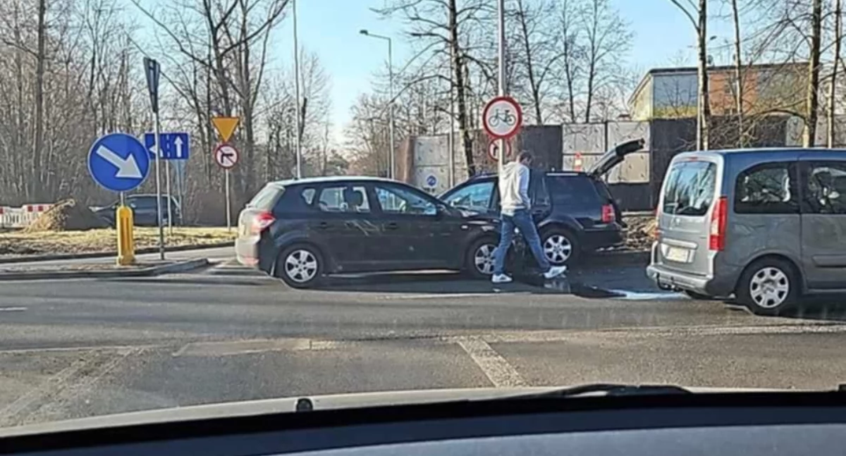 Kolejna kolizja na Osiedlu Stałym