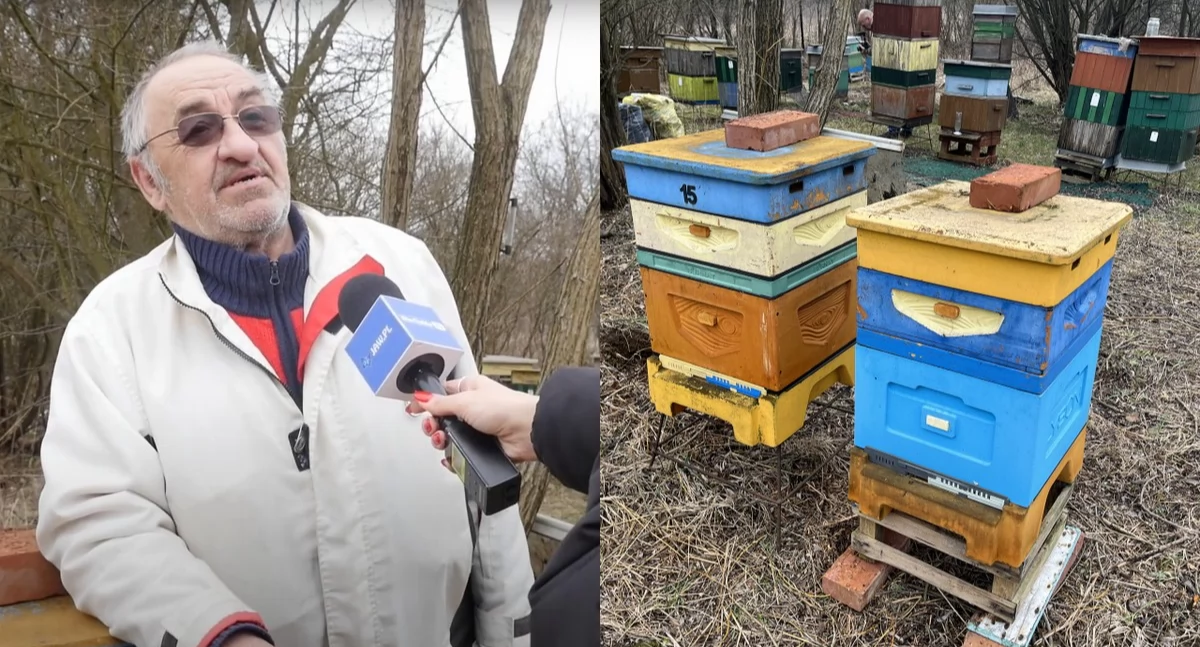 Ogromna pomoc dla pszczelarza. Pan Wiesław dziękuję za zbiórkę