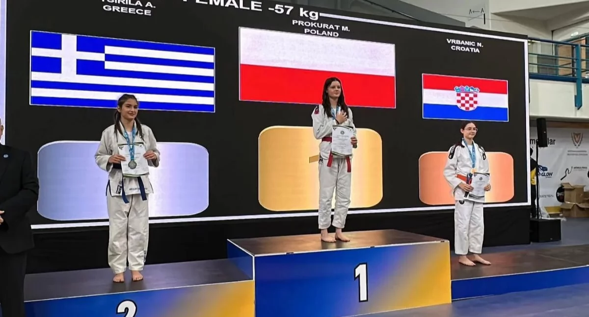 Marianna Prokurat ze złotym medalem Pucharu Europy Ju-Jitsu