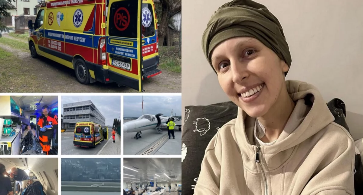 Ania Lembas poleciała do Izraela. Tam specjaliści zajmą się leczeniem złośliwego raka szyjki macicy