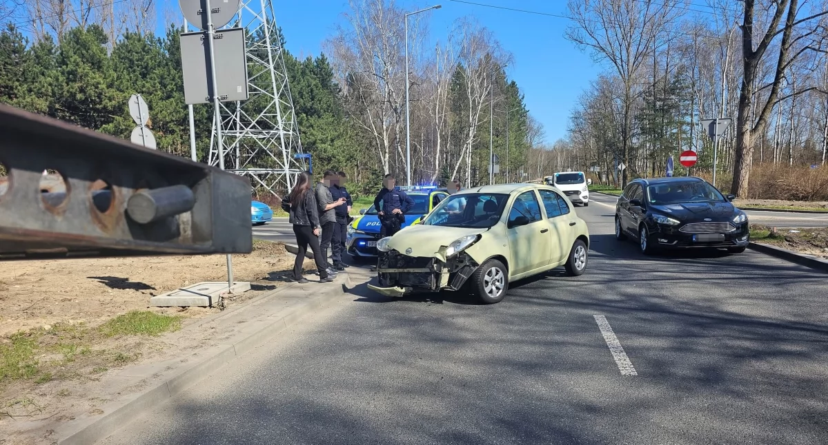 Kolejne zderzenie przy Parku Lotników