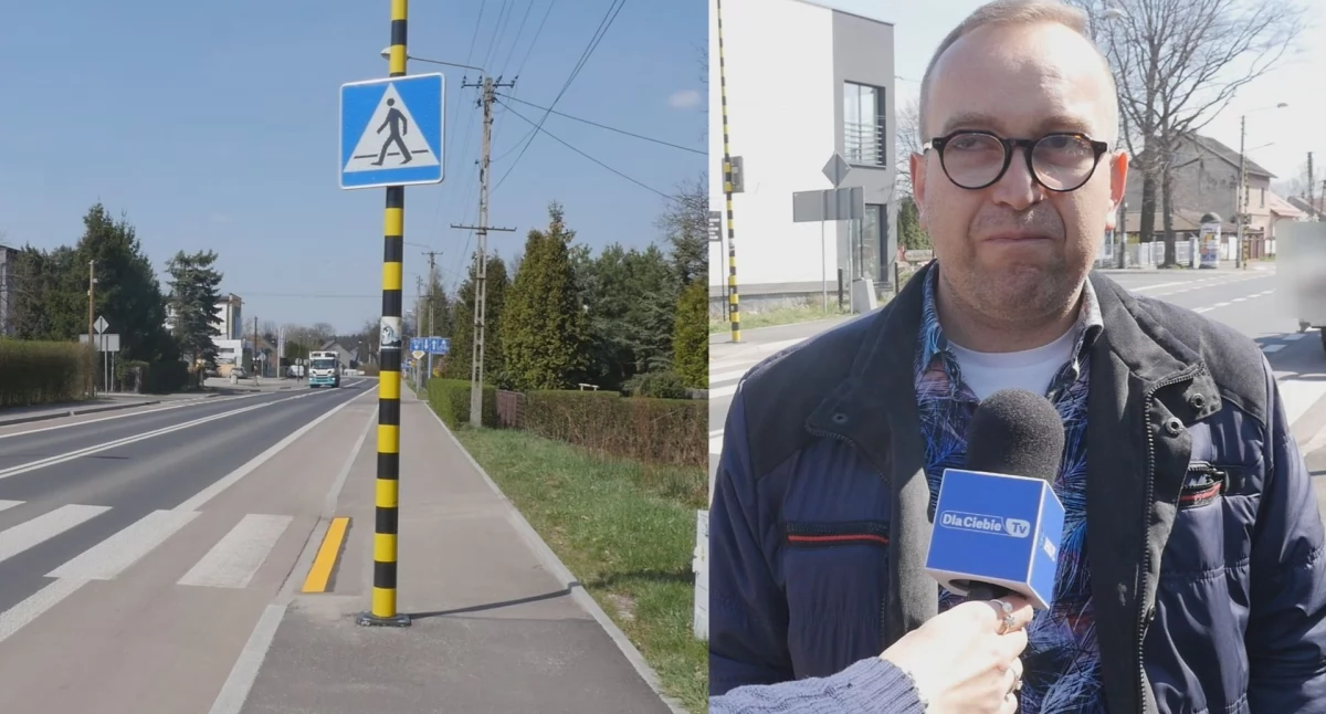 Oznakowanie przejść dla osób niedowidzących w Jaworznie. Osoba niedowidząca tłumaczy co można było zrobić lepiej