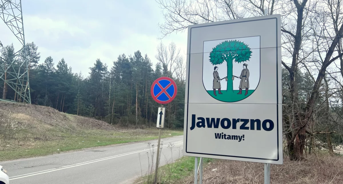 Jaworzno Witamy! Nowy znak na wjeździe do Jaworzna
