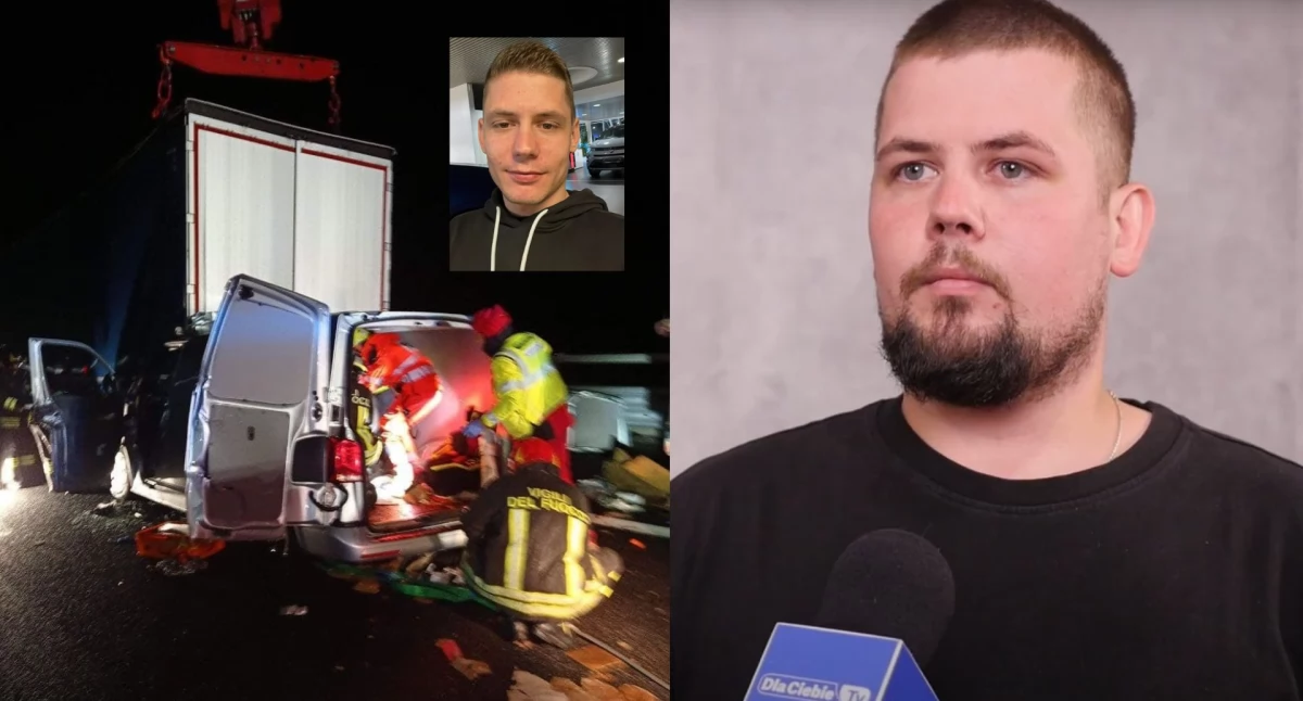 Tragiczny wypadek młodego kierowcy we Włoszech. Rodzina prosi o pomoc