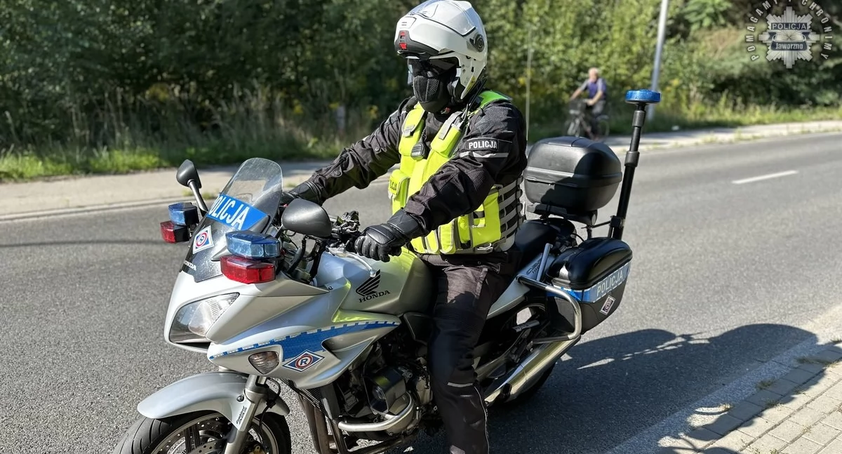 Motocyklowe patrole wyjechały na drogi Jaworzna