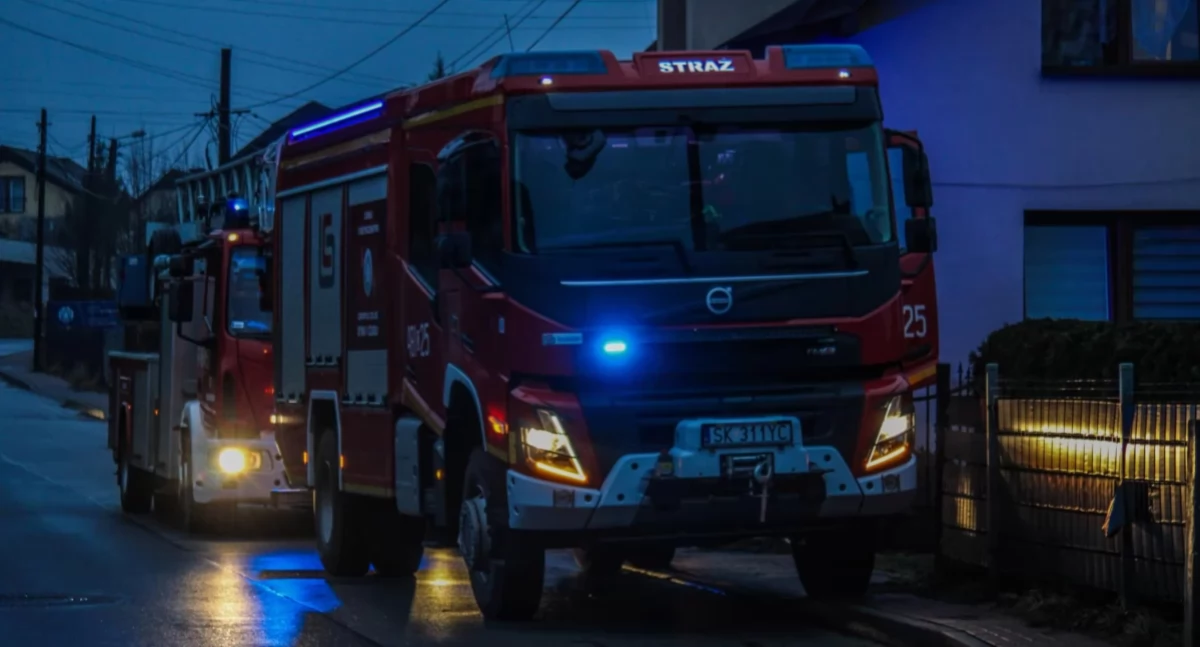 Spłonął elektryk w Szczakowej