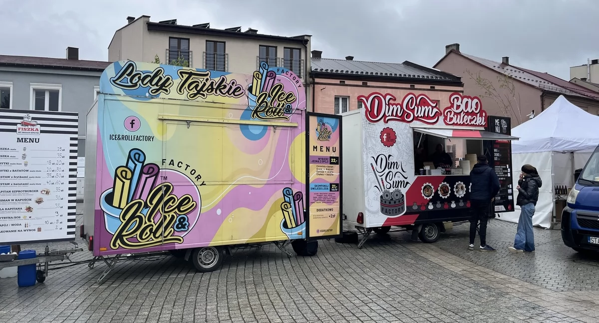 Food Trucki na Rynku w Jaworznie