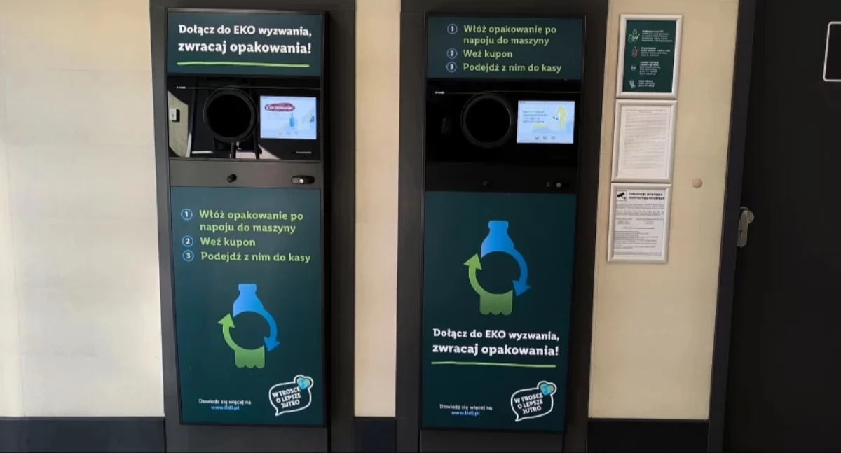 Lidl wprowadza butelkomaty we wszystkich sklepach