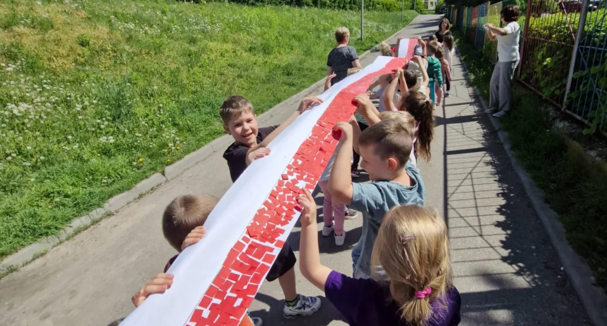 Dzień Flagi w Przedszkolu Miejskim nr 9