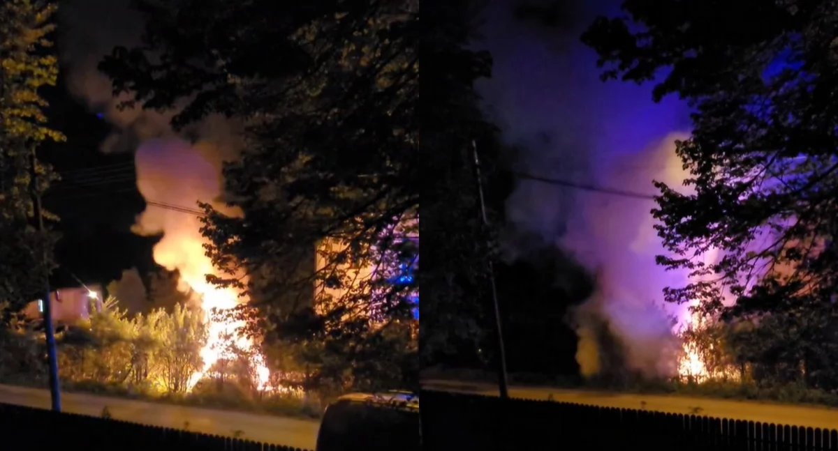 Pożar samochodu na ulicy Tetmajera – właściciel twierdzi, że doszło do celowego podpalenia