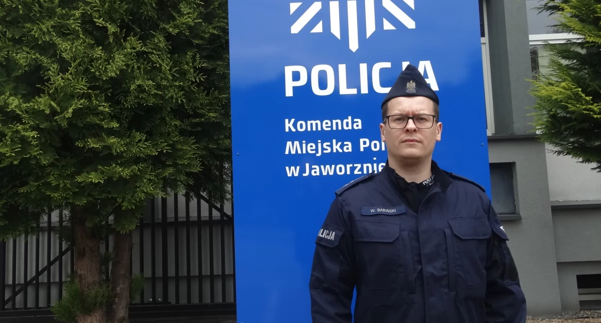 Rzucił się na pomoc wyziębionemu mężczyźnie