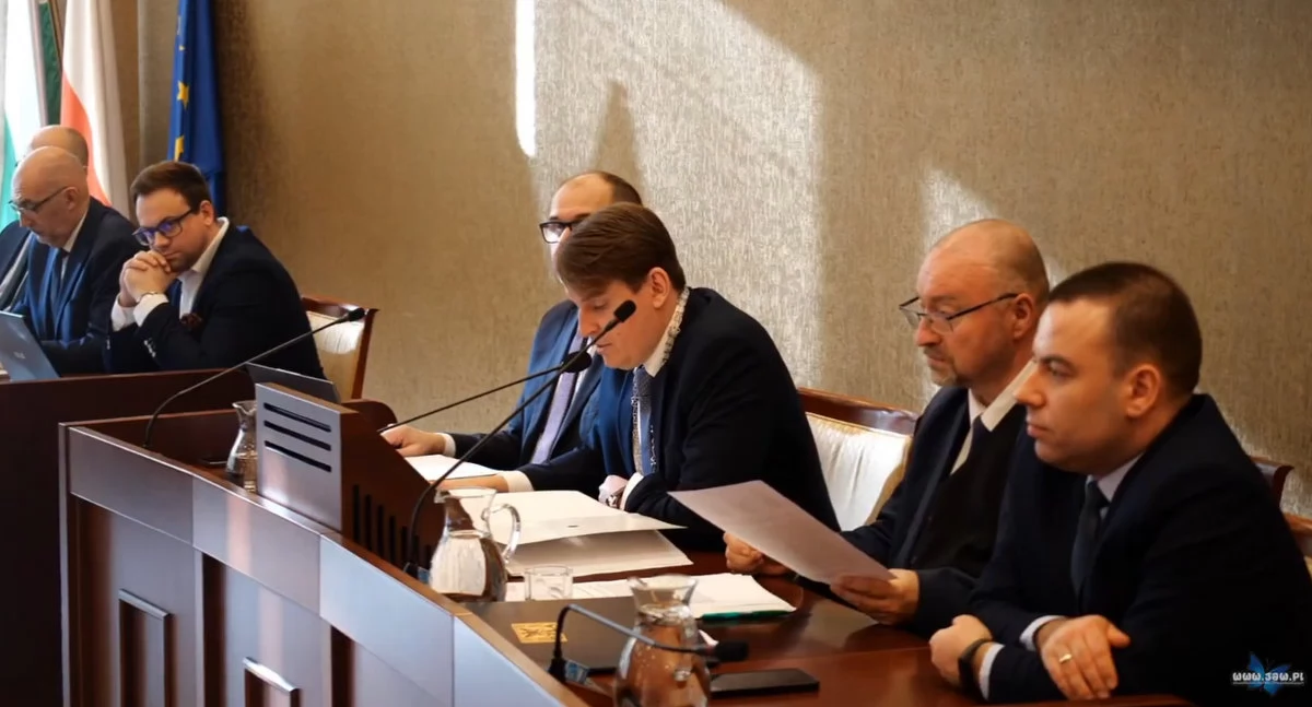Porządek obrad sesji Rady Miejskiej 29 maja
