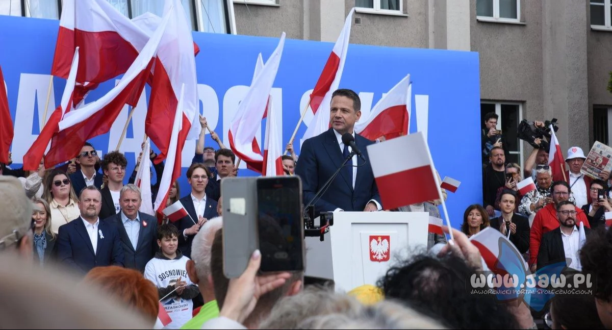 Rafał Trzaskowski w Sosnowcu. Kandydat apelował o mobilizację przed drugą turą