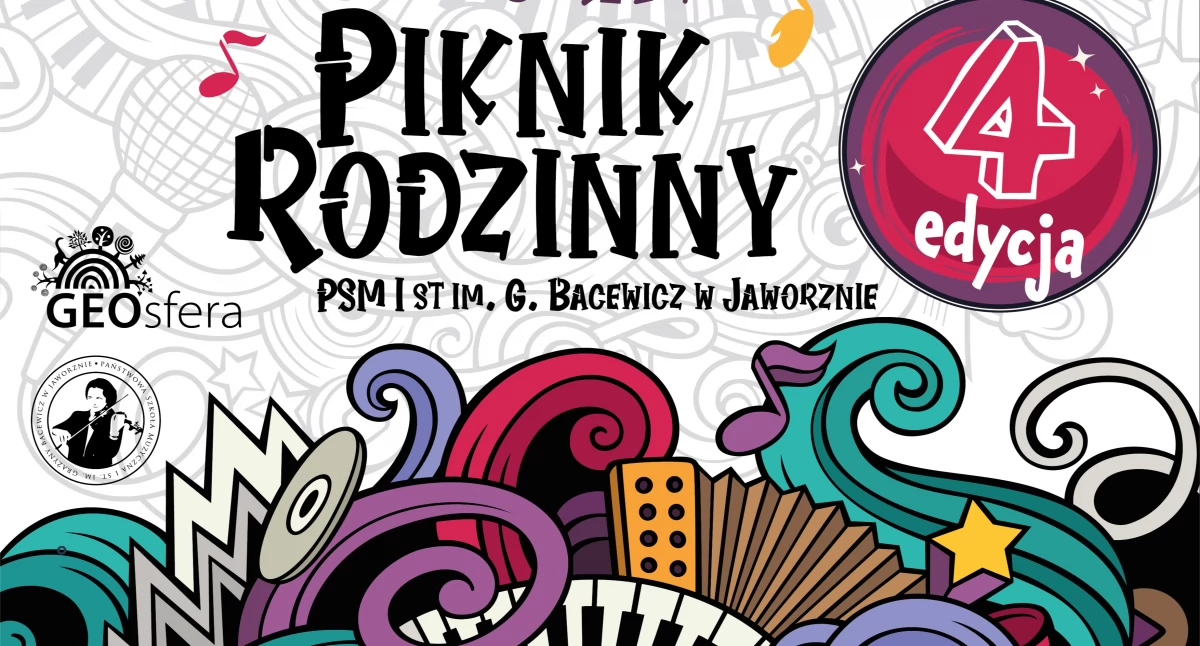 IV Piknik Rodzinny PSM – święto muzyki, rodzin i wiosny już 23 maja w Geosferze!
