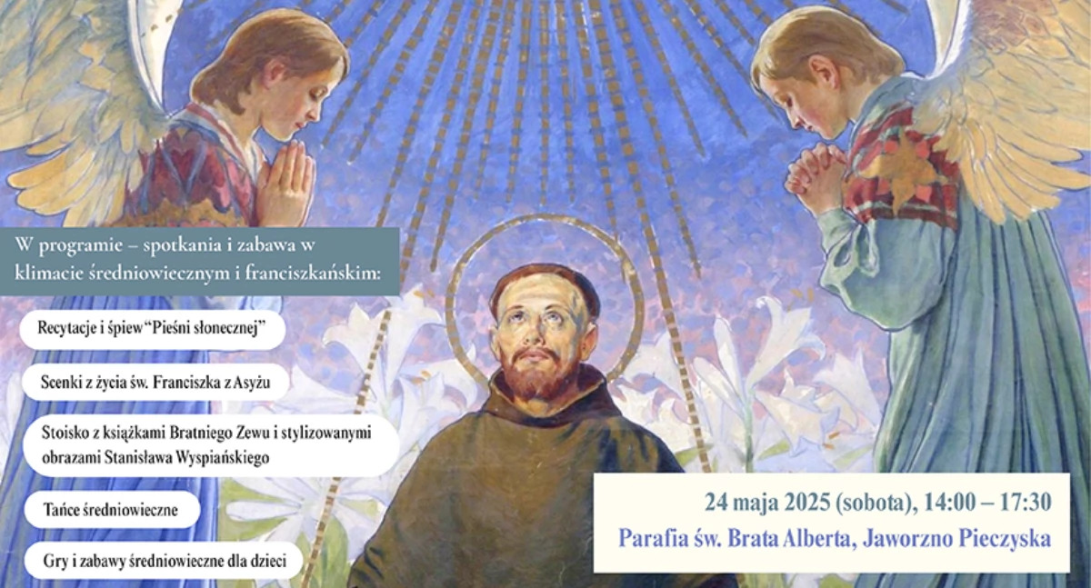 Zaproszenie na Festyn Franciszkański w parafii na Pieczyskach  