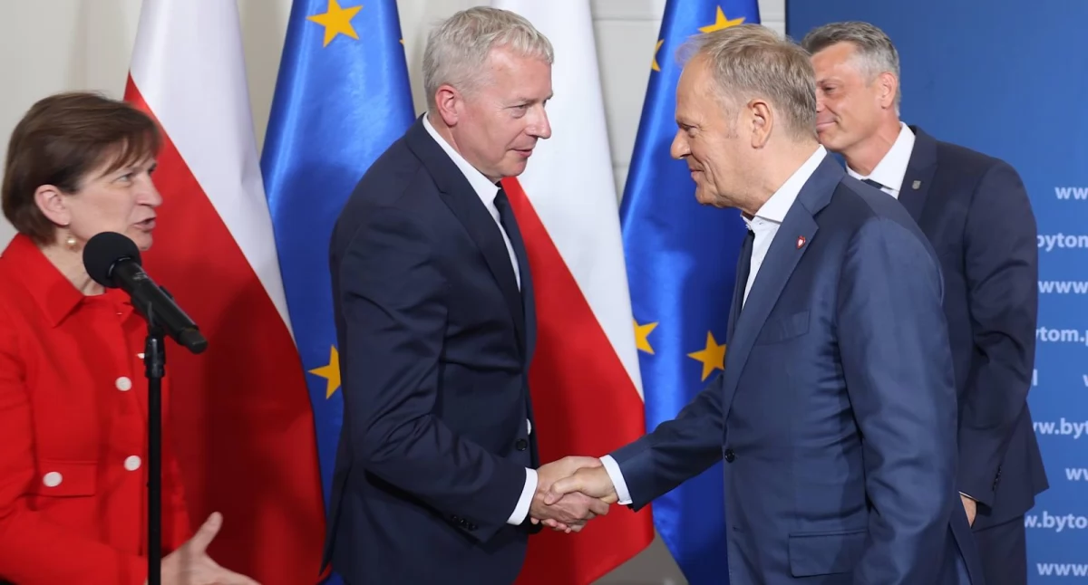 Tusk z wizytą na Śląsku. Bytom zyska ponad 5 tysięcy mieszkań i 200 milionów złotych wsparcia