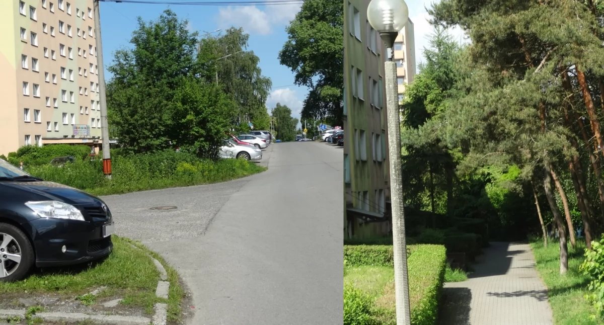Podłęże z problemem drogowym i oświetleniowym