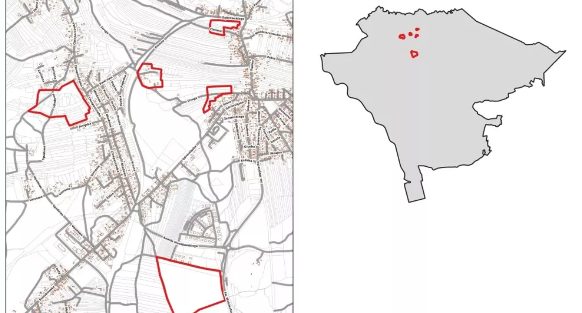 Konsultacje społeczne dotyczące projektu planu miejscowego - rejon ul. Upadowej, Ciemnej, Struga i św. Wojciecha