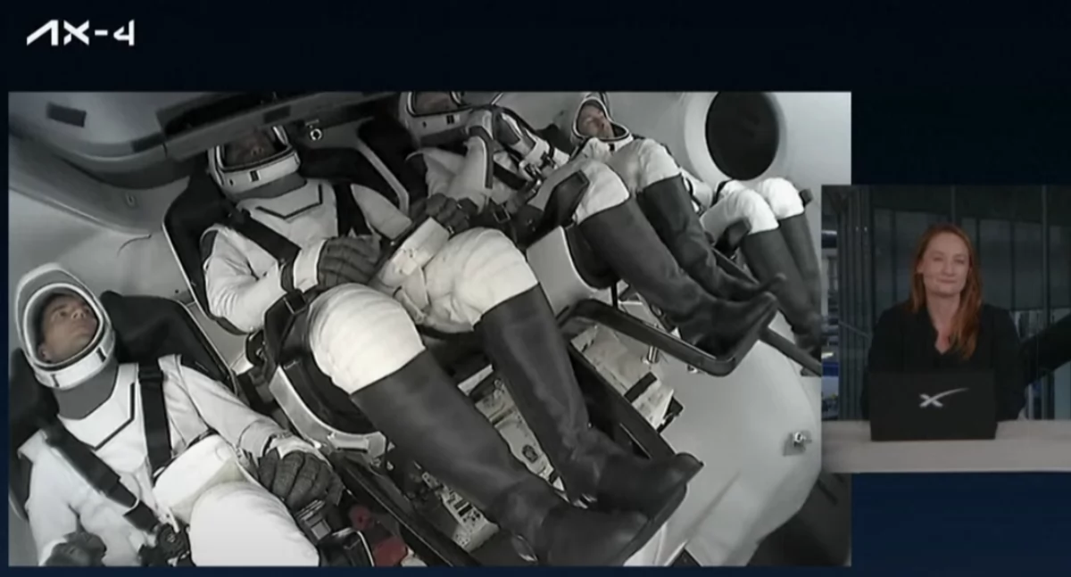 Sławosz Uznański-Wiśniewski leci w kosmos. Polak jest częścią misji Ax-4
