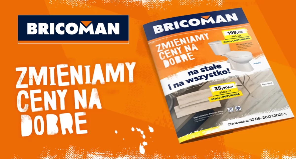 Nowa gazetka Bricoman Jaworzno