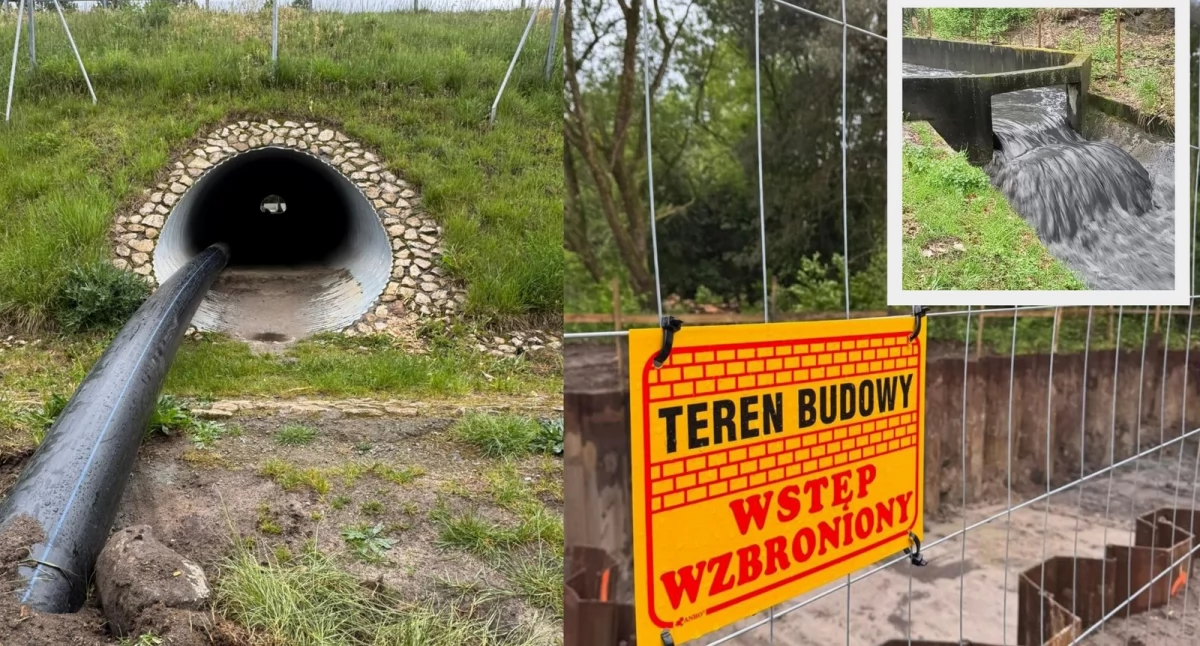 Naprawa kolektora ściekowego w Jeleniu