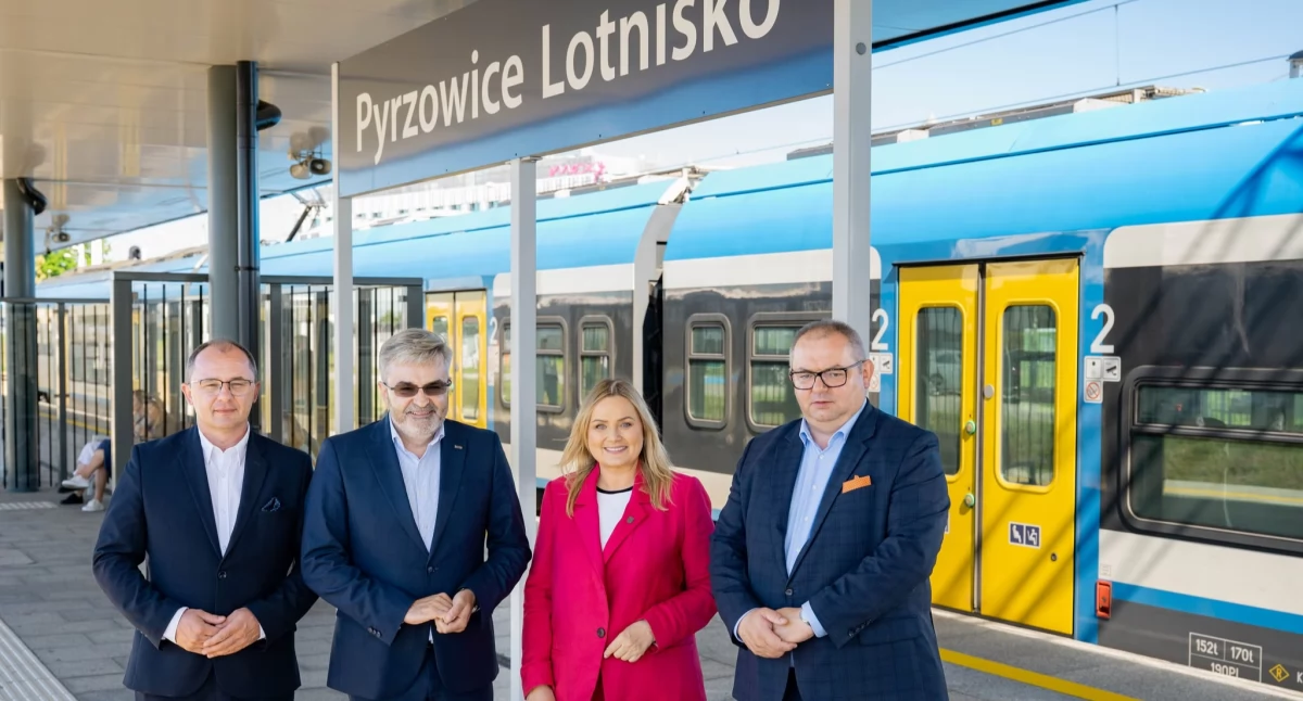 Więcej pociągów Kolei Śląskich na lotnisko w Pyrzowicach