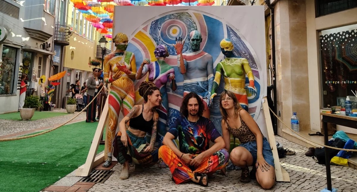 Marian Folga wział udział w AgitÁgueda Art Festival w Portugalii