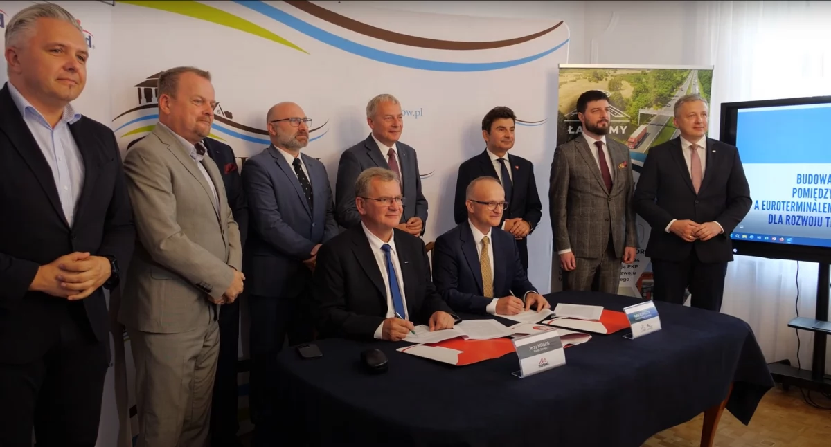 Rusza budowa drogi do Euroterminalu - strategiczna inwestycja obejmie budowę łącznika między DK94, Euroterminalem i stacją PKP LHS