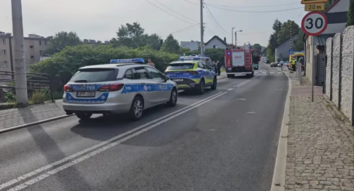 Potrącenie pieszej na ul. Podwale