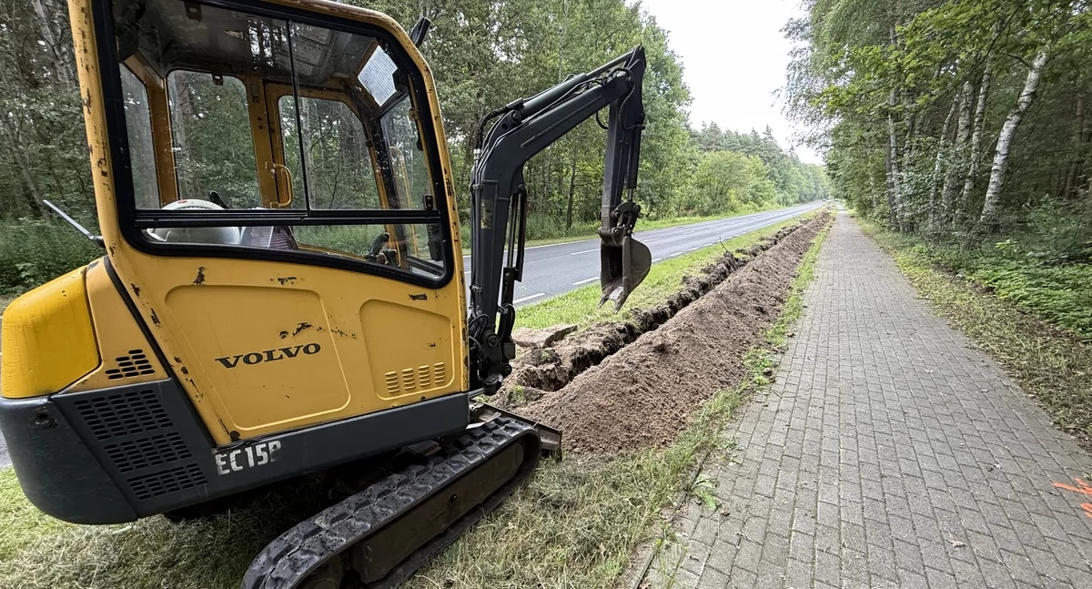 Montaż nowego oświetlenia ulicznego Wilkoszyn–Jeziorki