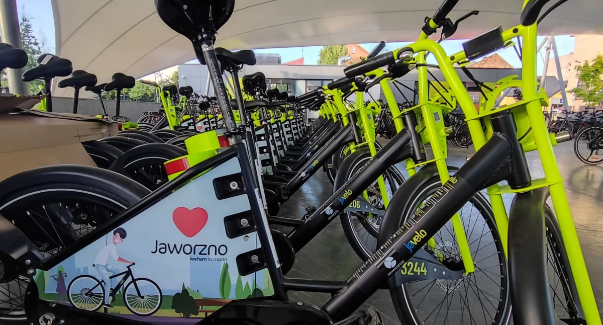 Javelo zostaje w Jaworznie. Miejskie rowery zostają do 2028 roku