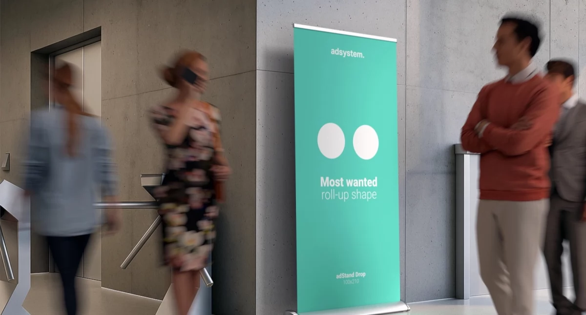 Roll-up w biurze i urzędzie – jak ułatwi komunikację?