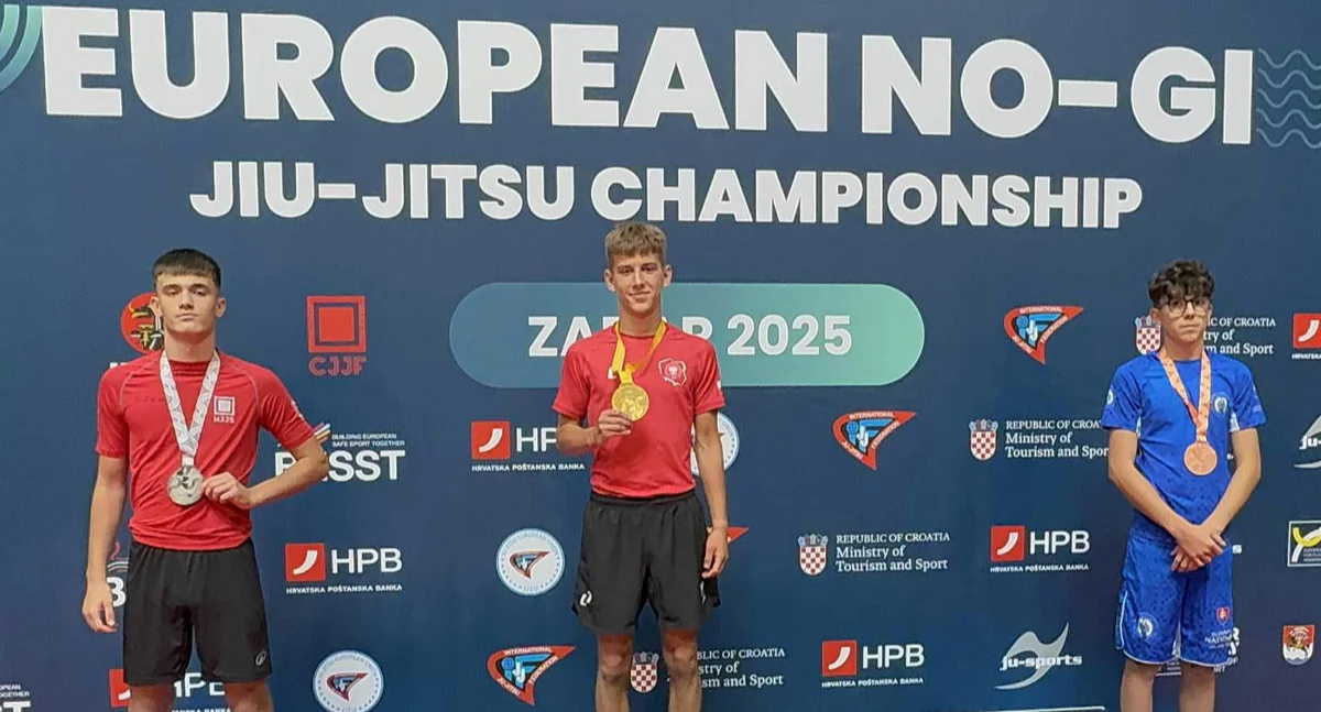 Jaworznianin Nikodem Łukajczyk mistrzem Europy w ju-jitsu