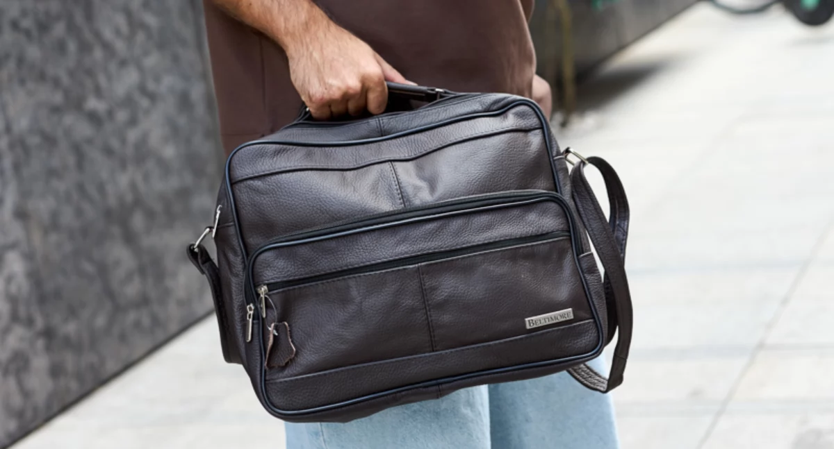 Torba na laptopa skórzana - elegancja, która przyciąga spojrzenia.