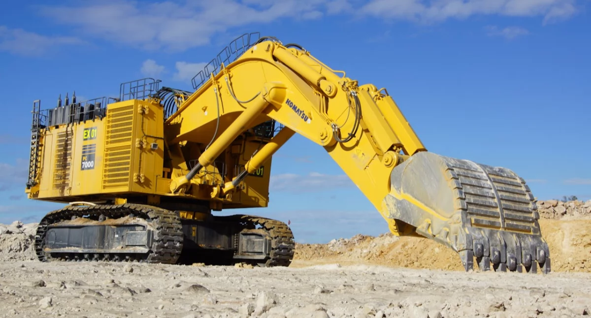 Lemiesz Komatsu — trwałość i dopasowanie do ciężkiej pracy