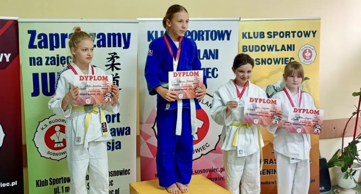 Osiem medali w ogólnopolskim turnieju judo