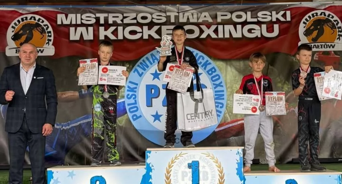 Janek Kaszuba mistrzem Polski w kickboxingu