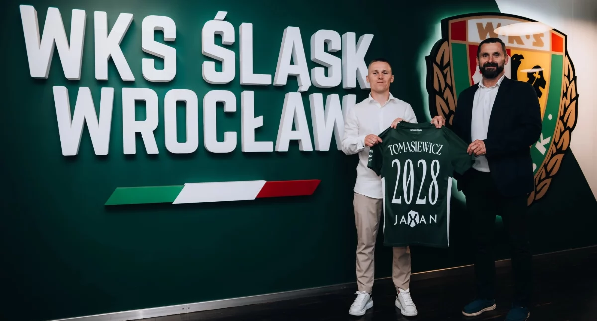 Grzegorz Tomasiewicz został zawodnikiem Śląska Wrocław