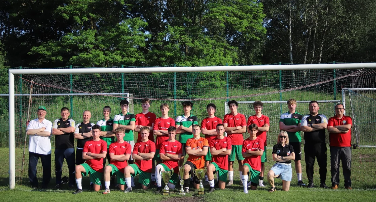 Mistrzostwo i awans juniorów LKS Ciężkowianka Jaworzno