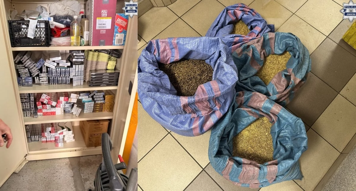 28 tysięcy papierosów i 22 kilogramy tytoniu. Tyle nagromadził 60-latek z Jaworzna