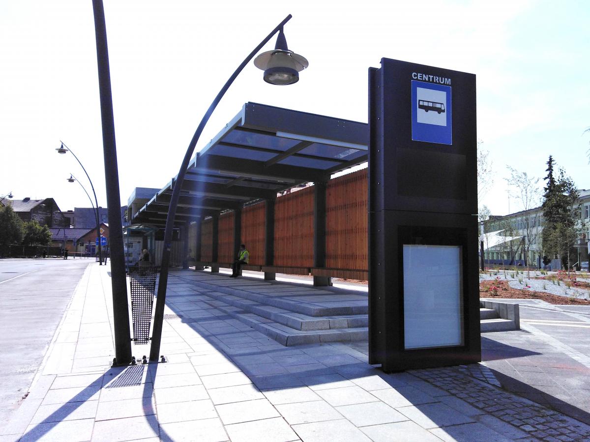 Nowy przystanek autobusowy