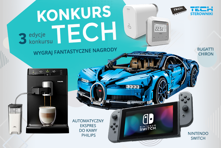 Nowy konkurs TECH Sterowniki z fantastycznymi nagrodami