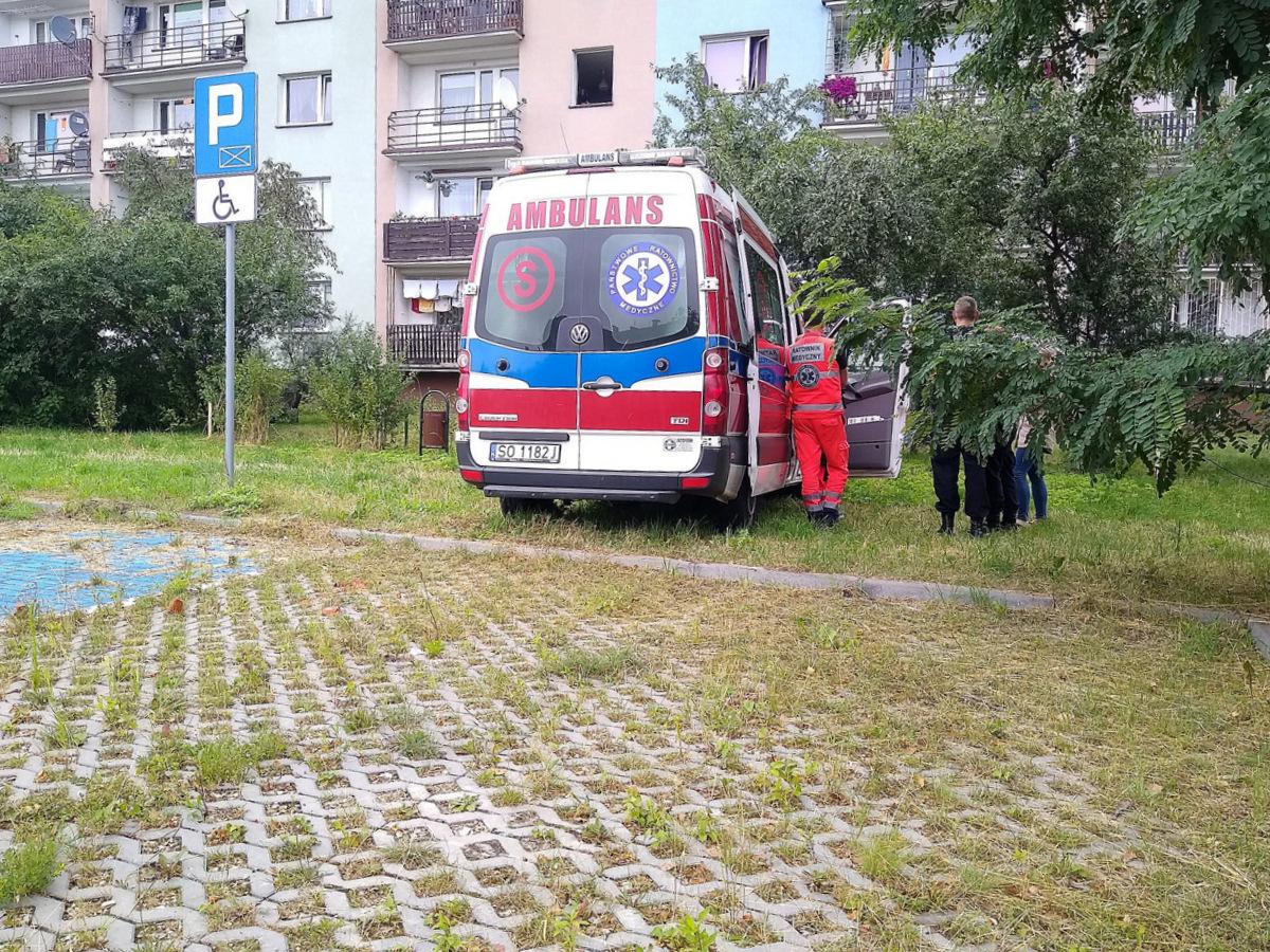 Kobieta wypadła z balkonu na Osiedlu Stałym
