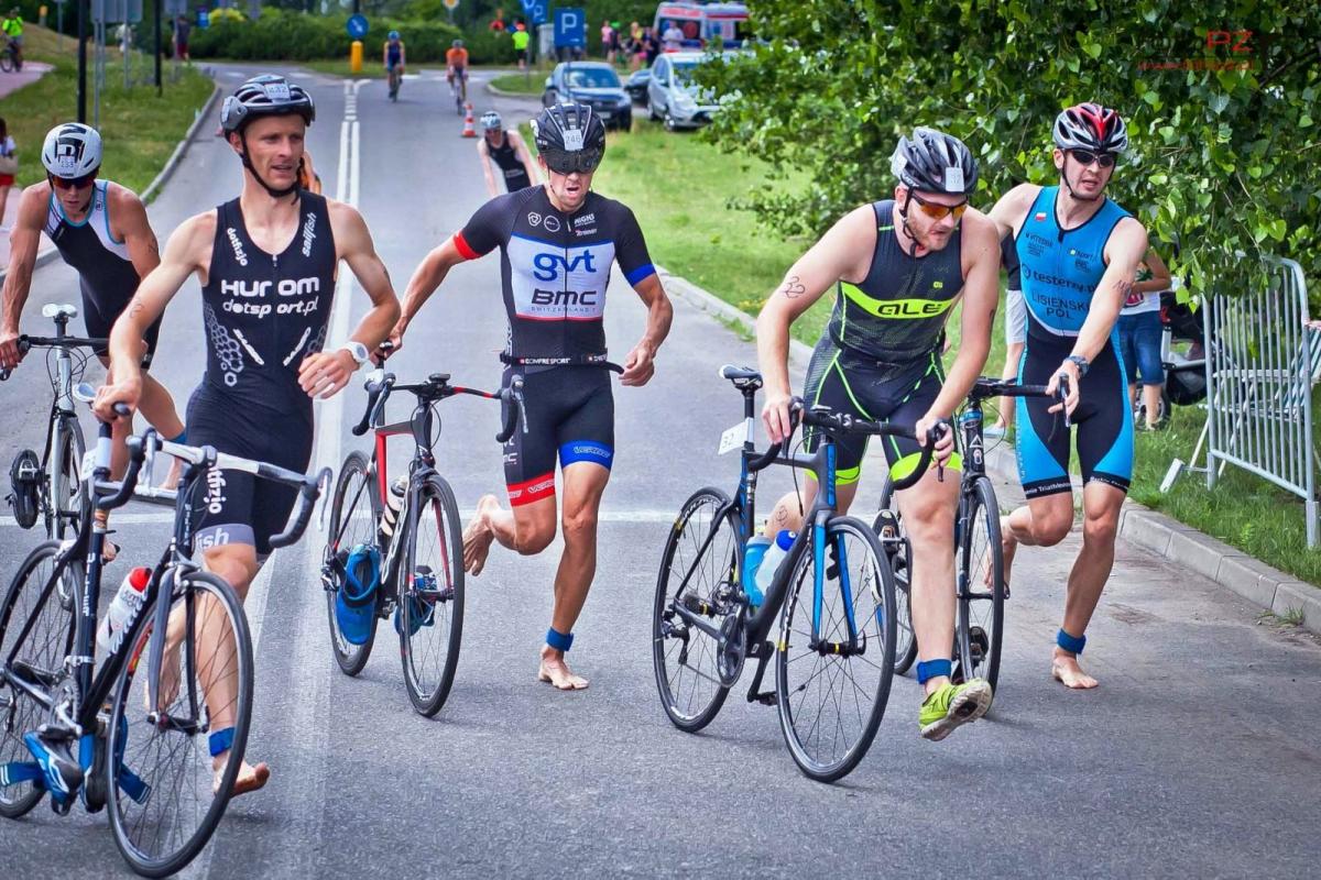 Niedzielny triathlon w Sosnowcu