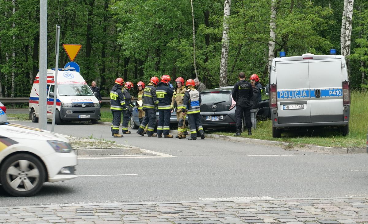 Kolizja na Grunwaldzkiej. Zderzyły się Ford i Toyota