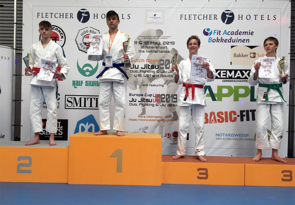 WSPANIAŁY SUKCES W PUCHARZE EUROPY W JU-JITSU