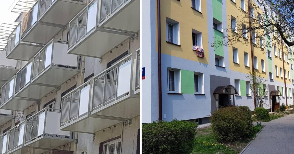Balkony przy ul. Dalekiej