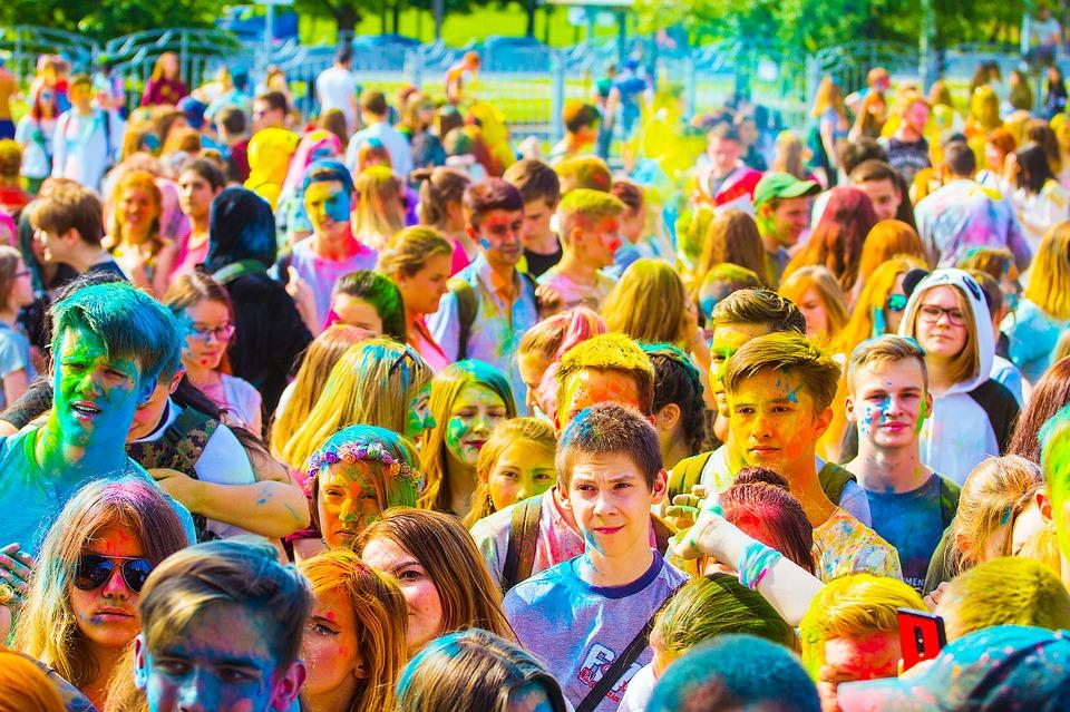 Święto kolorów w Jaworznie